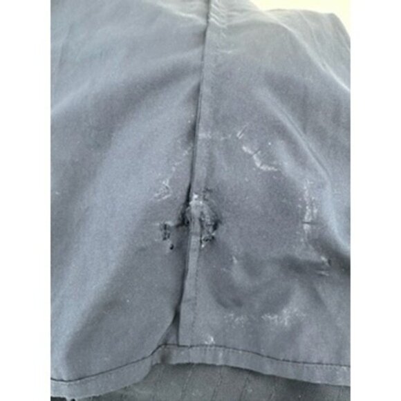 Mac Duggal Navy Blue Sequin Beaded Sleeveless Formal Gown Dress Size 8 - Picture 14 of 14